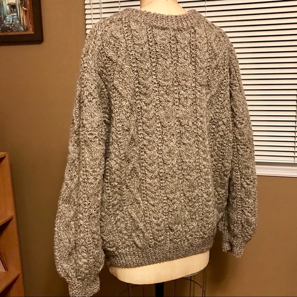 Hand Crafted Other - Quill’s Woolen Matket Irish knit sweater XL